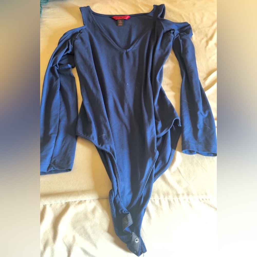 Kids Blue Long Sleeve One Piece